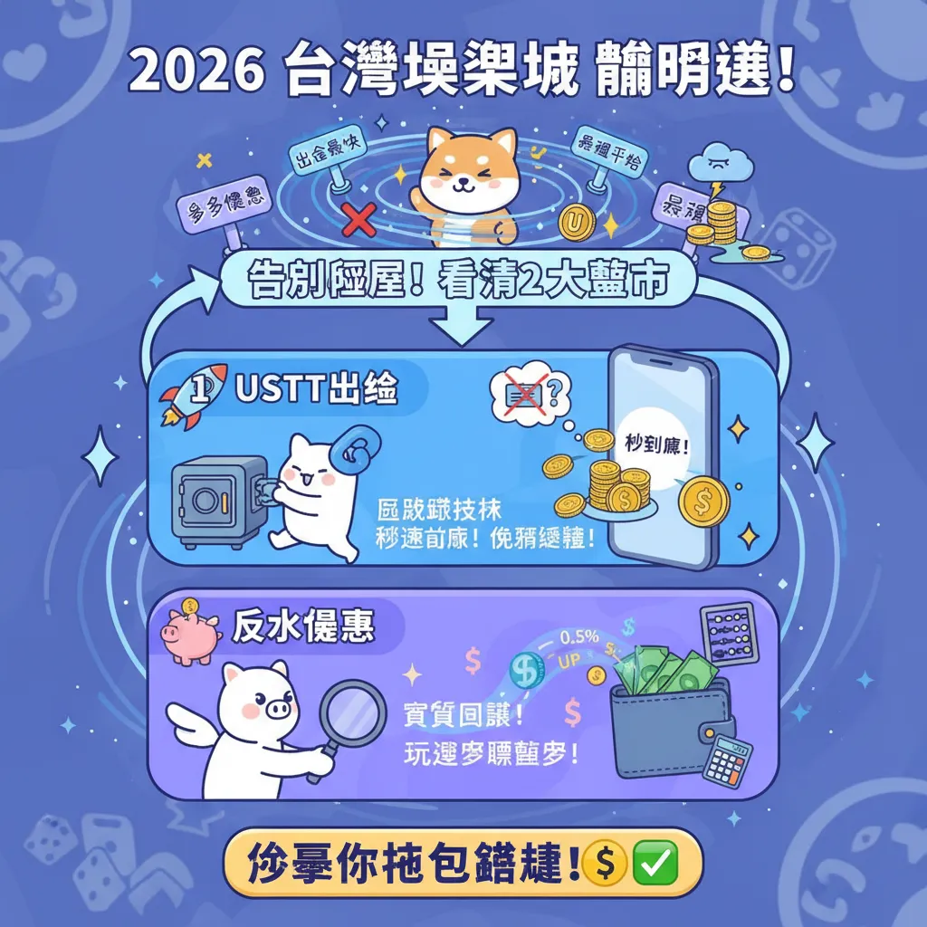 臺灣娛樂城怎麼選？看懂USDT出金與反水優惠最實在