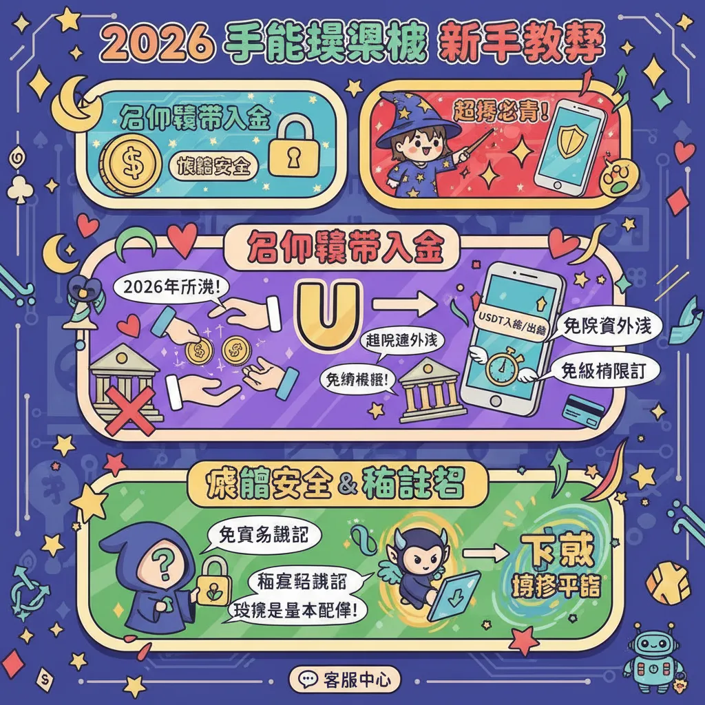 手機娛樂城新手教學：加密貨幣入金與帳號安全指南