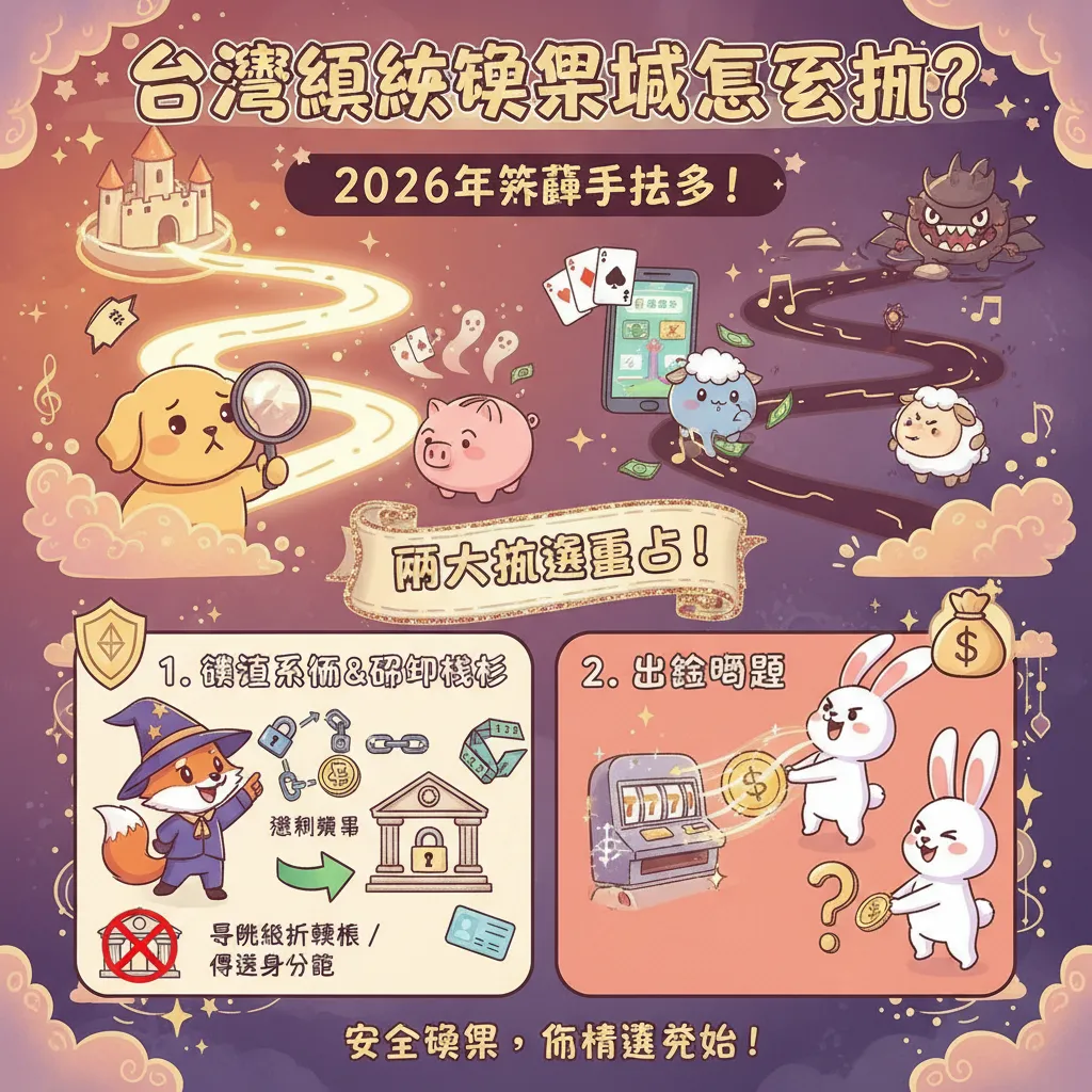 臺灣線上娛樂城怎麼挑？教你避開詐騙與出金問題