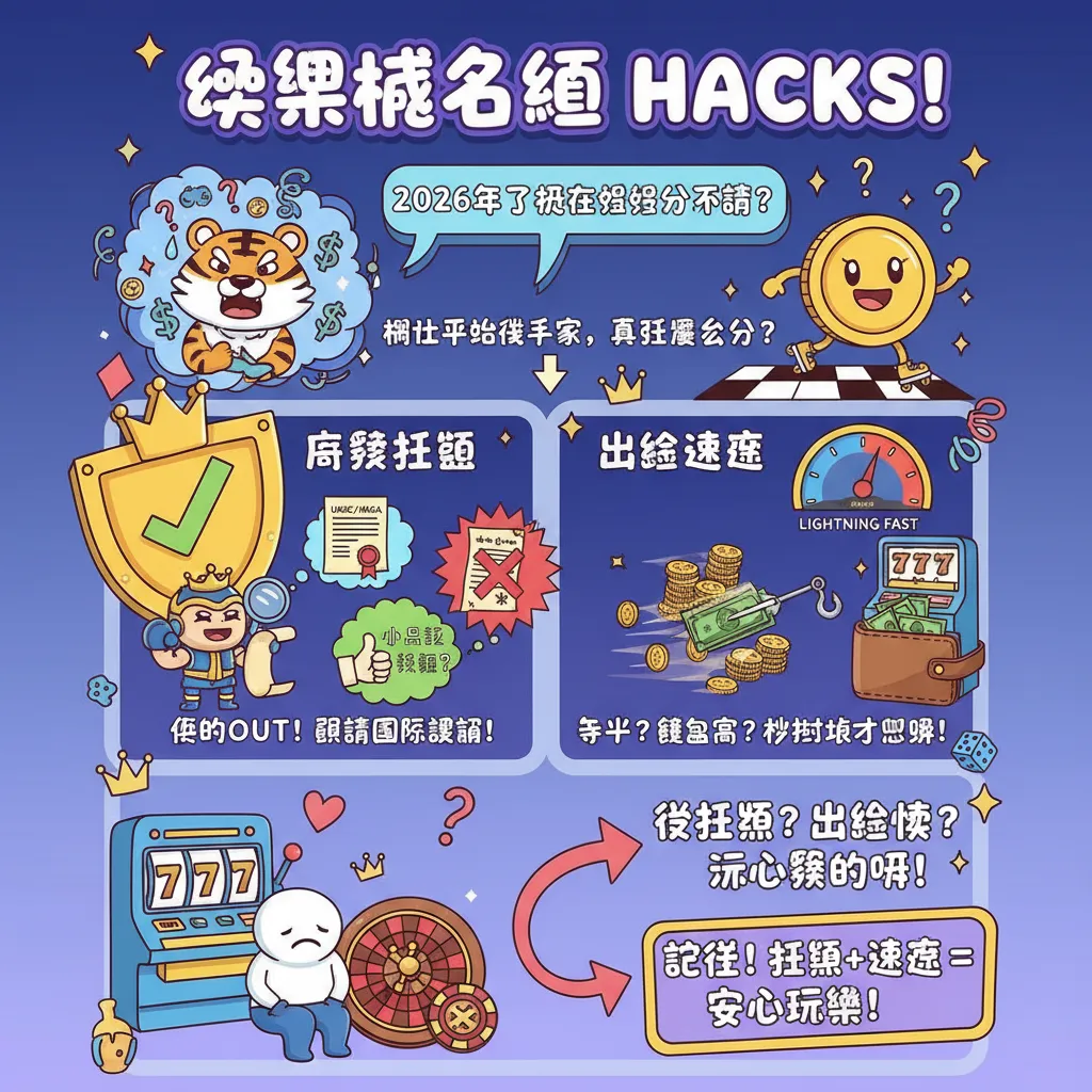 娛樂城名單怎麼挑？看懂博弈執照與出金速度最安全