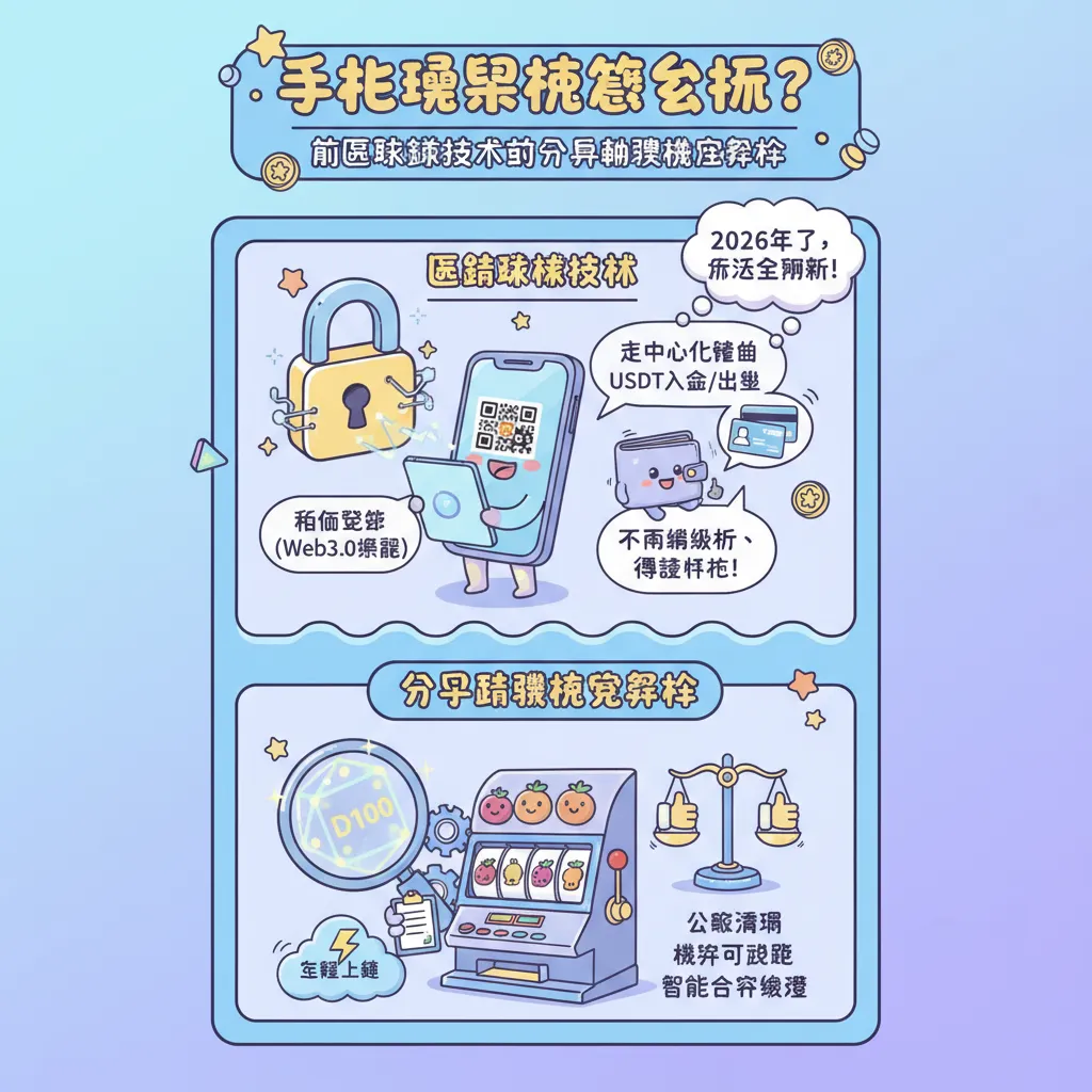 手機娛樂城怎麼玩？從區塊鏈技術到公平抽獎機率解析