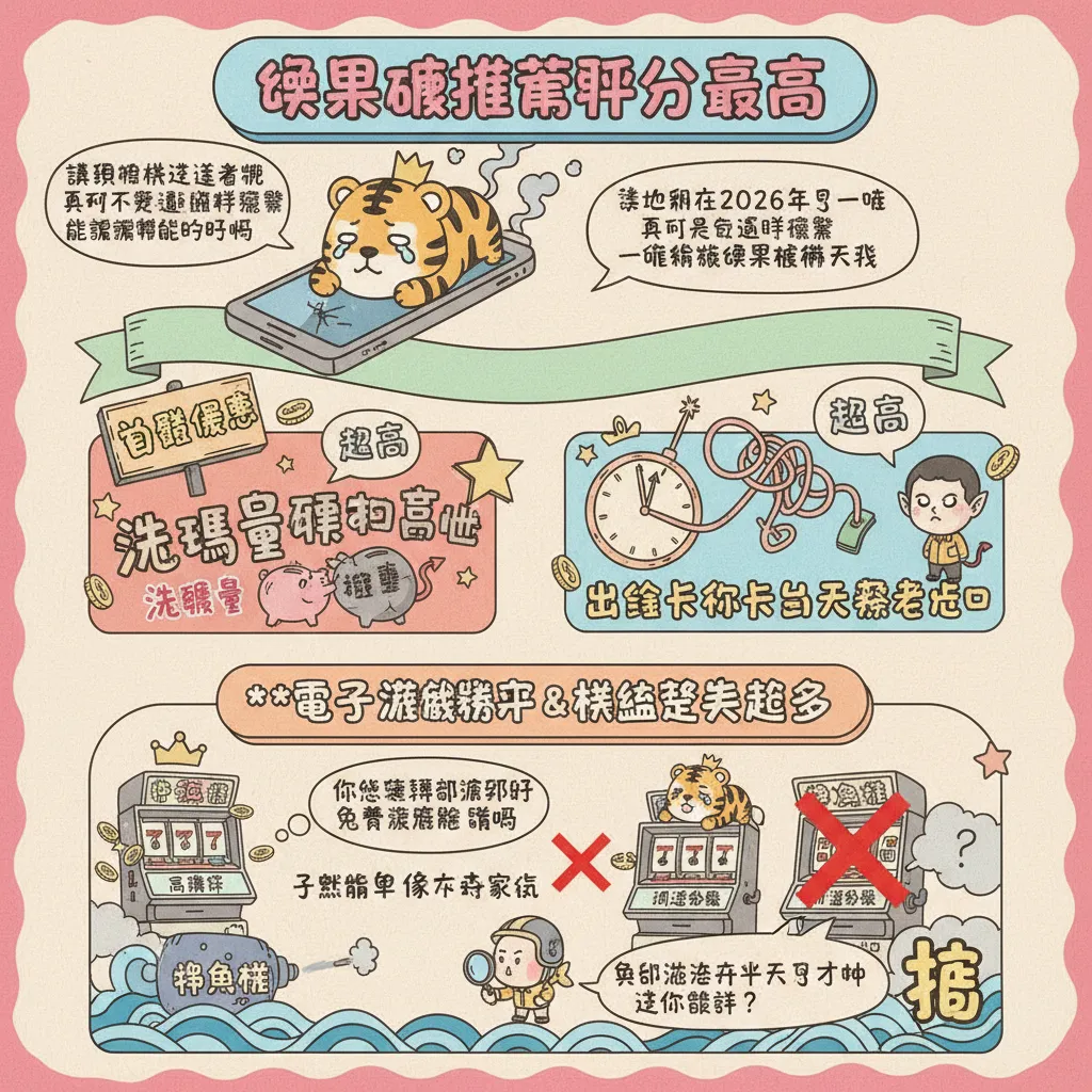 想玩老虎機？娛樂城推薦評分最高與防詐騙指南